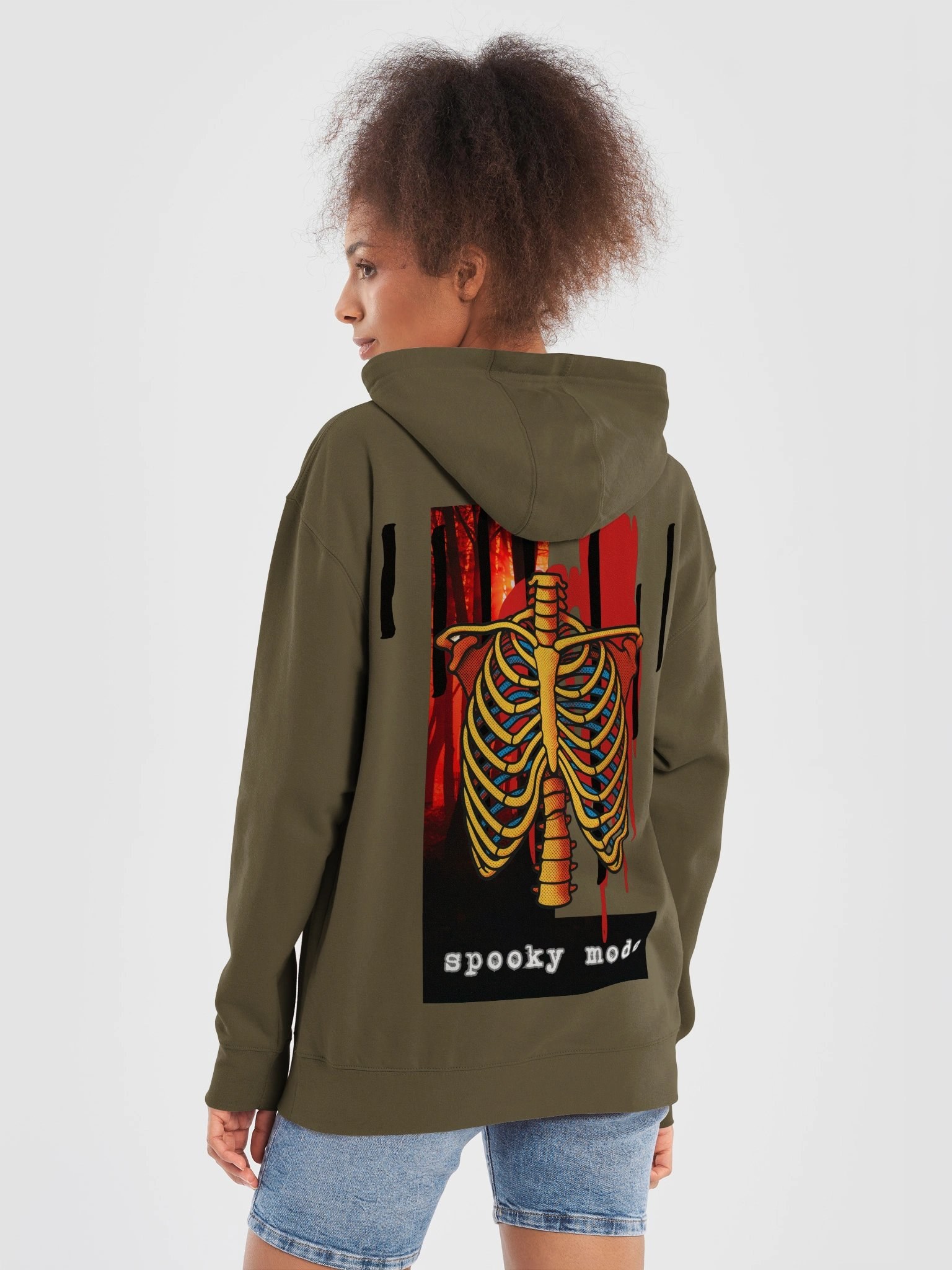 Spooky Mode Premium Hoodie product photo